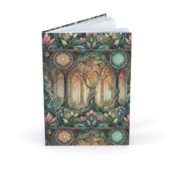 Enchanting Forest A5 Hardcover Journal - Nature-Inspired Design for Carers with Dreams and Inspirations - Image 7