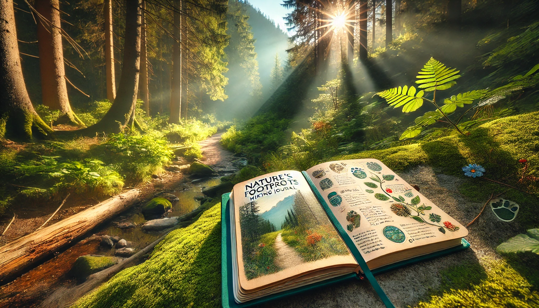 Nature’s Footprints Hiking Journal: A Carers Best Companion