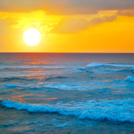 Sun set a key to start writing your gratitude journal