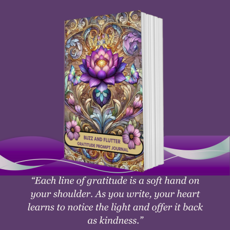 Gratitude Journaling - Buzz and Flutter Molly Flexwell 